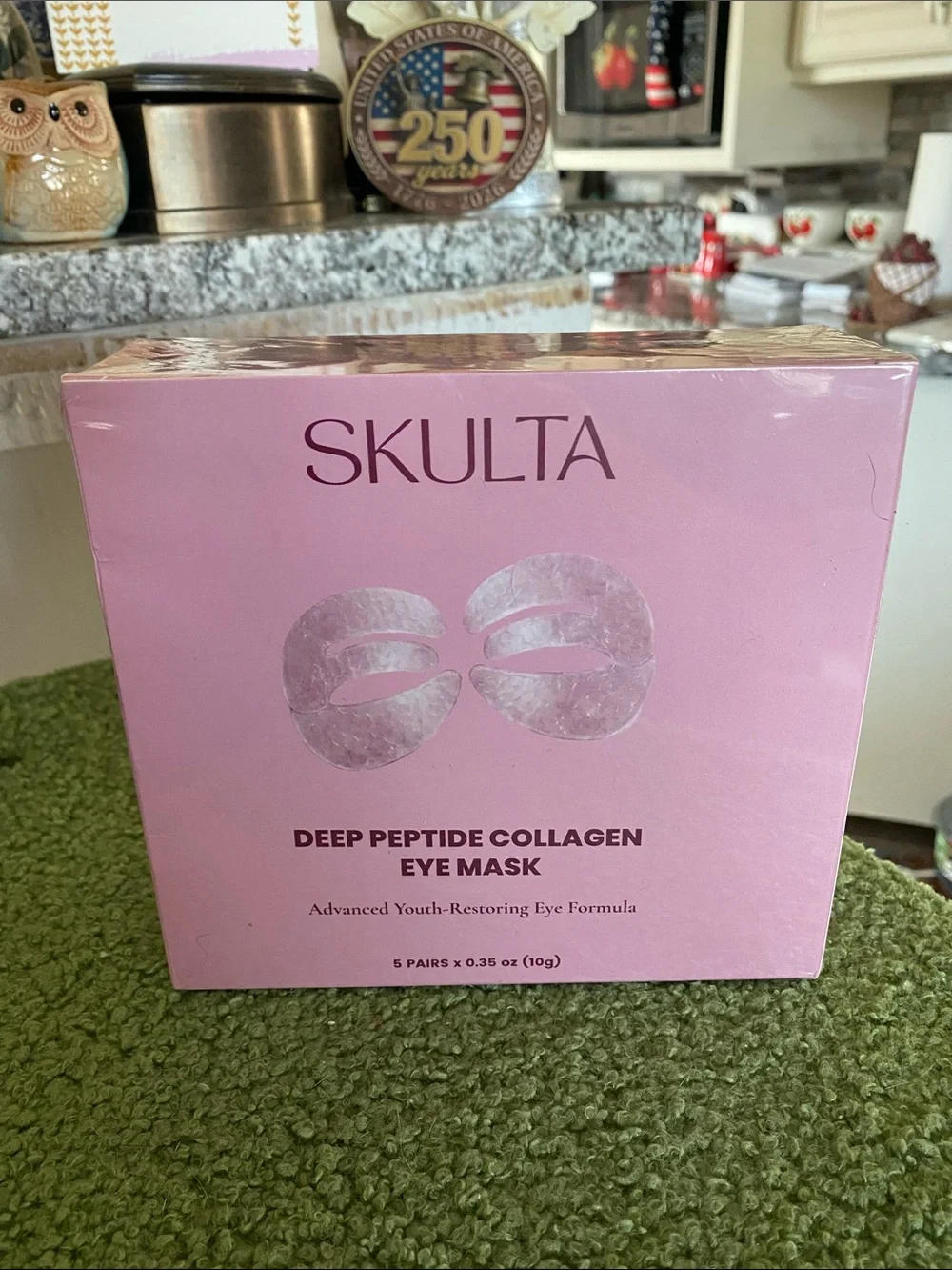 Deep Peptide Collagen Eye Mask — Pink Hydrating Patches